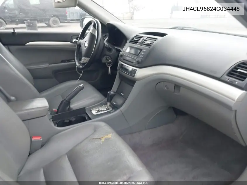 2004 Acura Tsx VIN: JH4CL96824C034448 Lot: 42215600