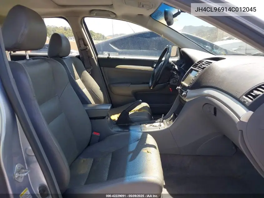 2004 Acura Tsx VIN: JH4CL96914C012045 Lot: 42229091