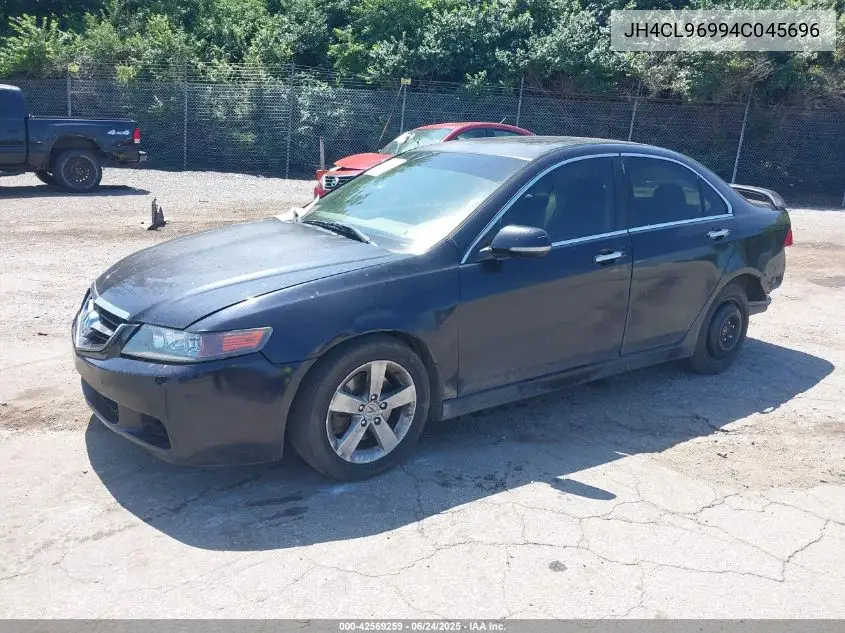 2004 Acura Tsx VIN: JH4CL96994C045696 Lot: 42569259
