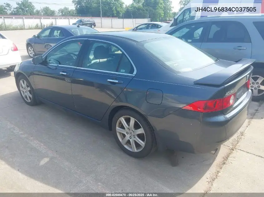 2004 Acura Tsx VIN: JH4CL96834C037505 Lot: 42580470