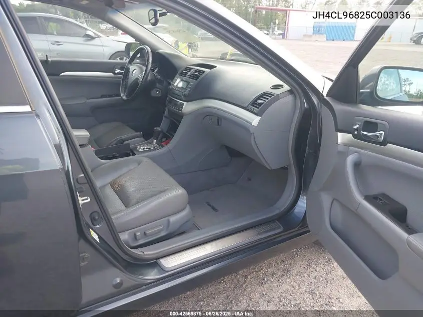 2005 Acura Tsx VIN: JH4CL96825C003136 Lot: 42569875