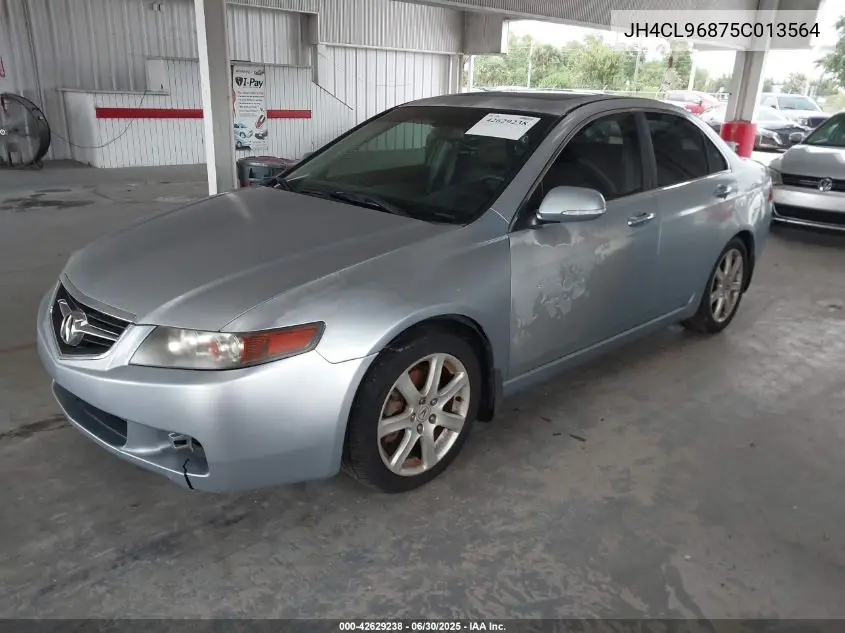 2005 Acura Tsx VIN: JH4CL96875C013564 Lot: 42629238
