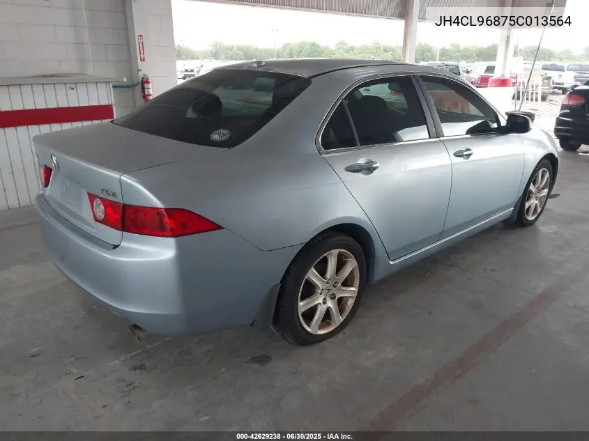 2005 Acura Tsx VIN: JH4CL96875C013564 Lot: 42629238