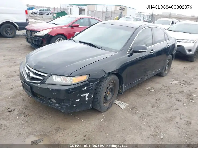 2006 Acura Tsx VIN: JH4CL96846C802076 Lot: 12271044
