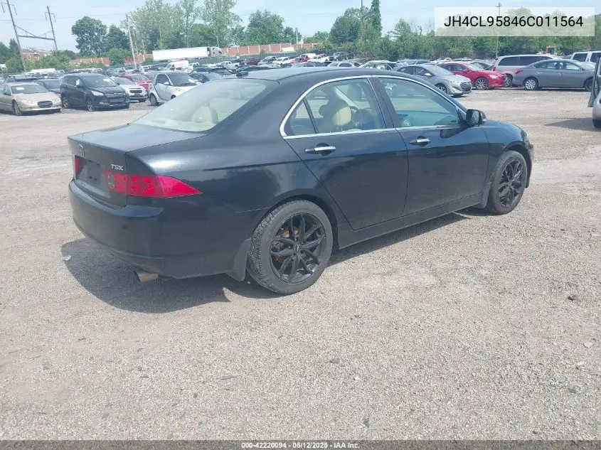 2006 Acura Tsx VIN: JH4CL95846C011564 Lot: 42220094