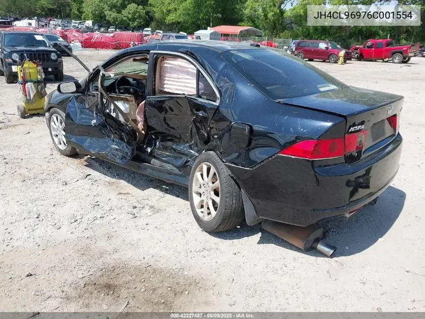 2006 Acura Tsx VIN: JH4CL96976C001554 Lot: 42227457