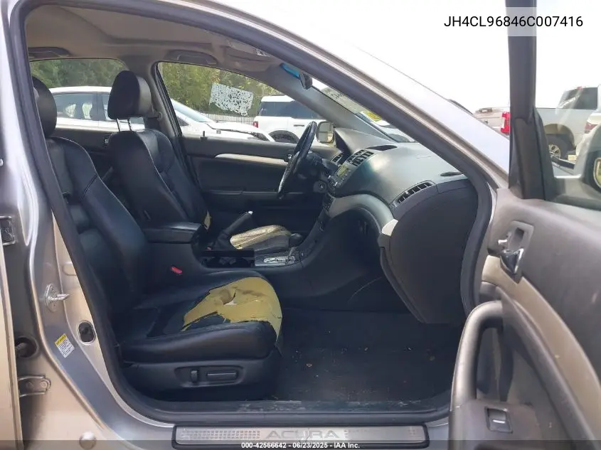 2006 Acura Tsx VIN: JH4CL96846C007416 Lot: 42566642