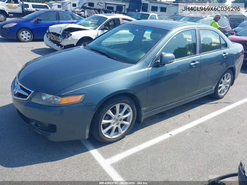 2006 Acura Tsx VIN: JH4CL969X6C036296 Lot: 42622787