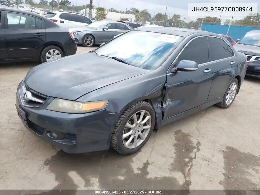 2007 Acura Tsx VIN: JH4CL95977C008944 Lot: 41906425