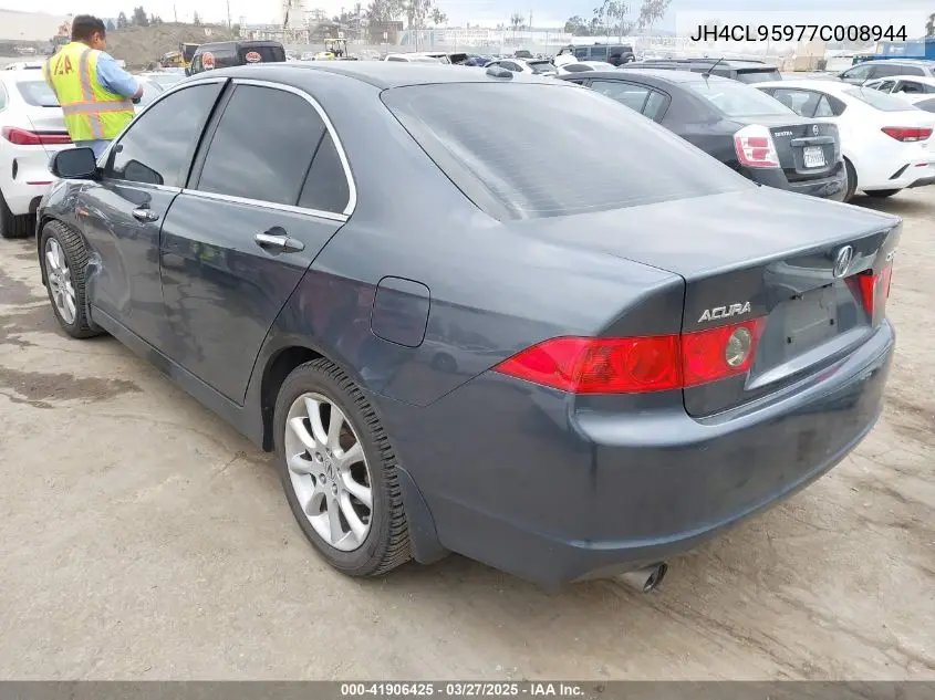 2007 Acura Tsx VIN: JH4CL95977C008944 Lot: 41906425