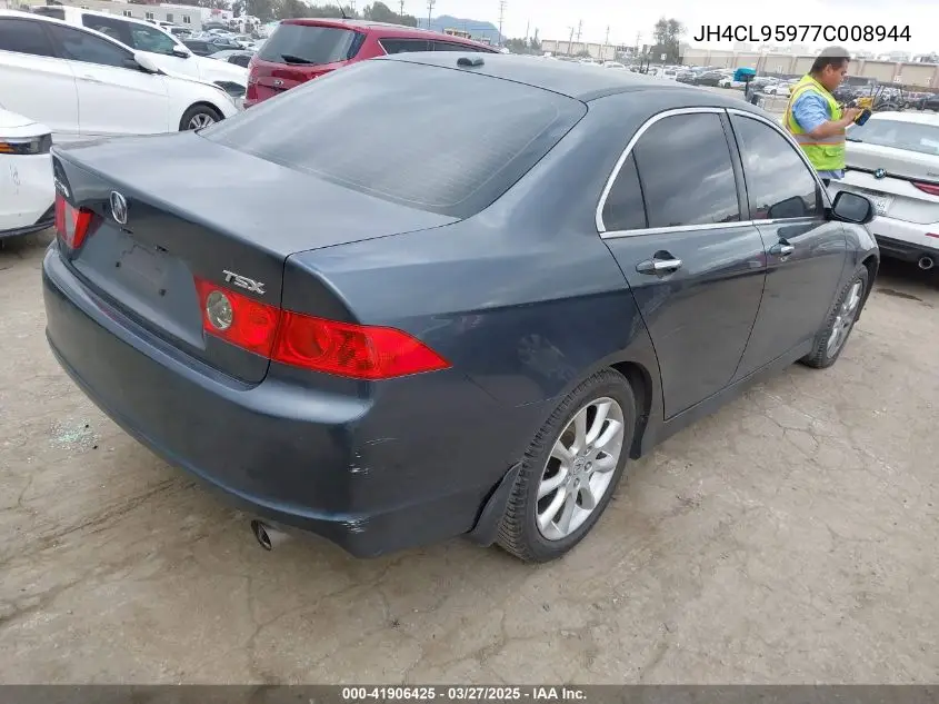 2007 Acura Tsx VIN: JH4CL95977C008944 Lot: 41906425