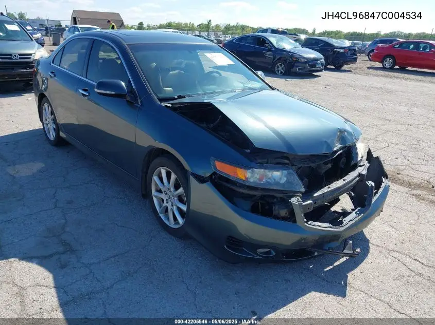 2007 Acura Tsx VIN: JH4CL96847C004534 Lot: 42205546