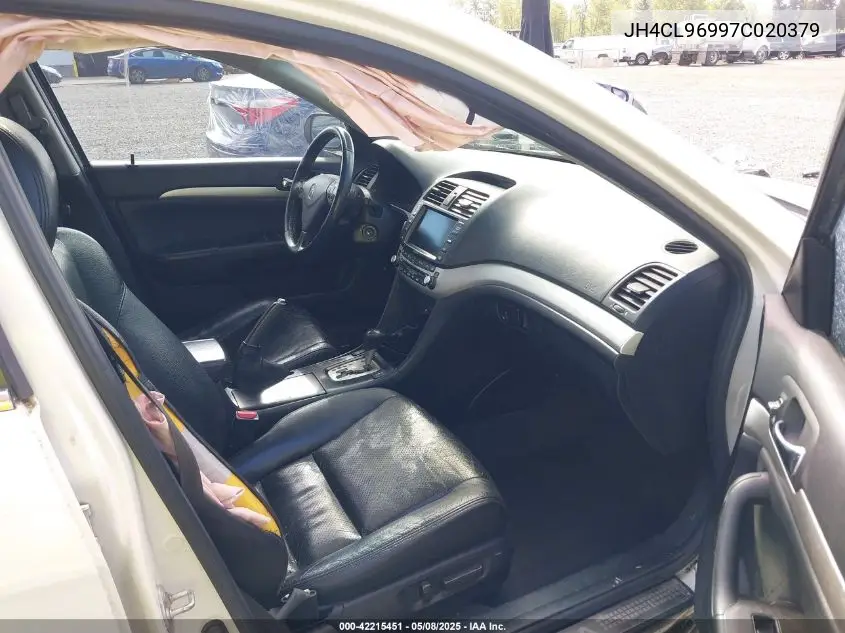 2007 Acura Tsx VIN: JH4CL96997C020379 Lot: 42215451