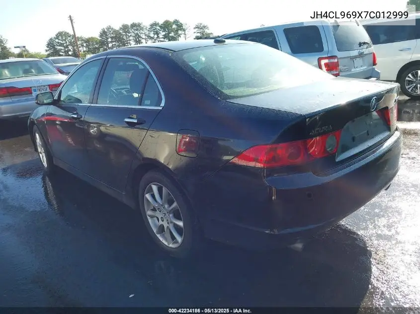 2007 Acura Tsx VIN: JH4CL969X7C012999 Lot: 42234186