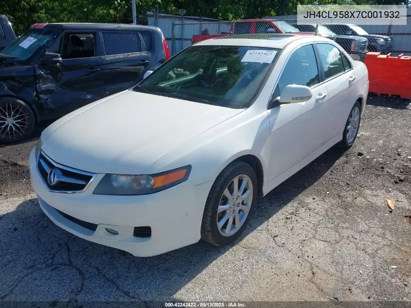 2007 Acura Tsx VIN: JH4CL958X7C001932 Lot: 42242422