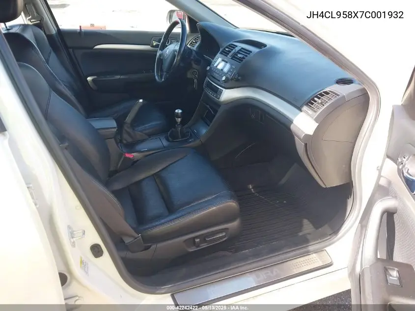 2007 Acura Tsx VIN: JH4CL958X7C001932 Lot: 42242422