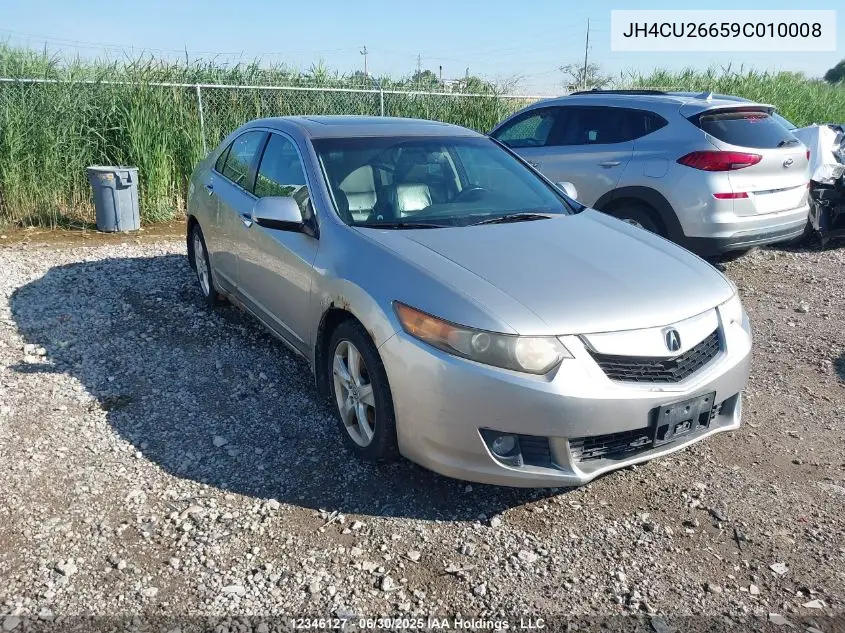 2009 Acura Tsx Premium/Technology Package VIN: JH4CU26659C010008 Lot: 12346127