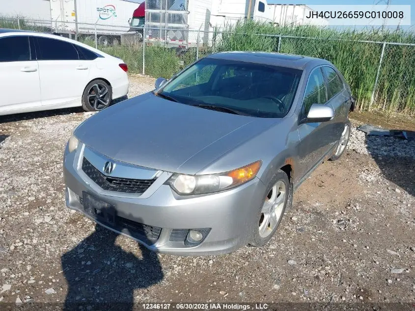 2009 Acura Tsx Premium/Technology Package VIN: JH4CU26659C010008 Lot: 12346127
