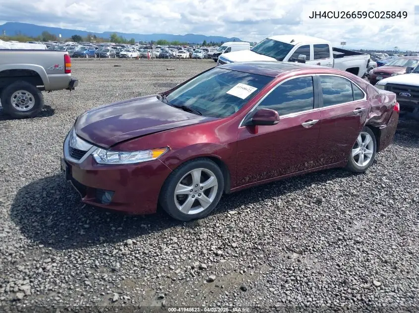2009 Acura Tsx VIN: JH4CU26659C025849 Lot: 41948623