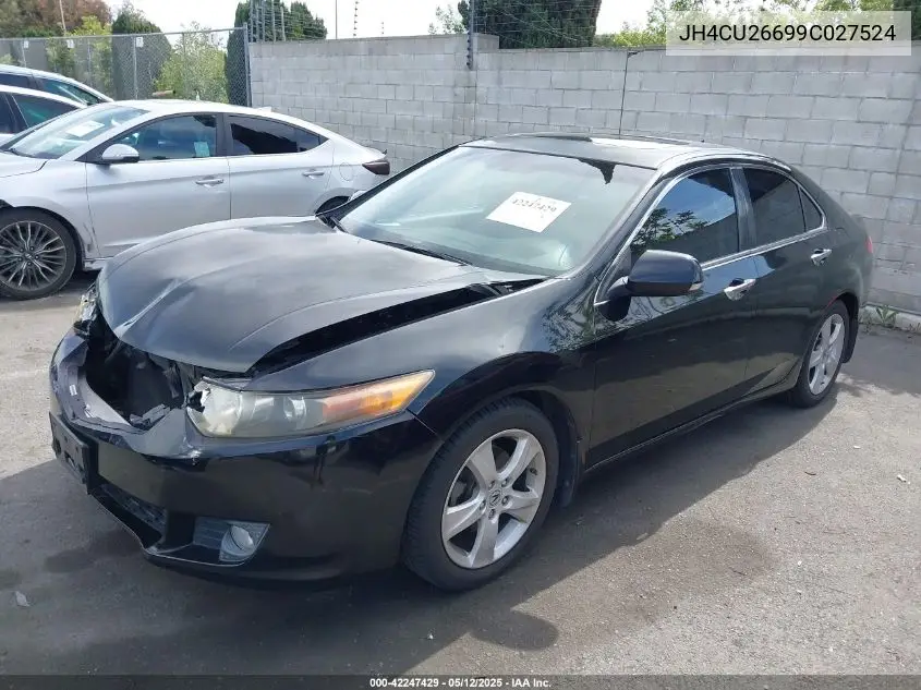 2009 Acura Tsx VIN: JH4CU26699C027524 Lot: 42247429