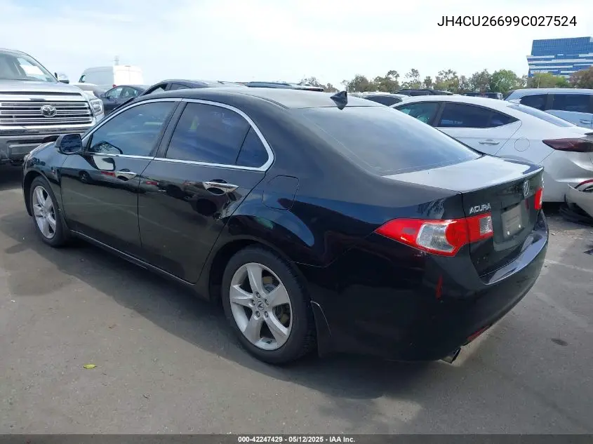 2009 Acura Tsx VIN: JH4CU26699C027524 Lot: 42247429