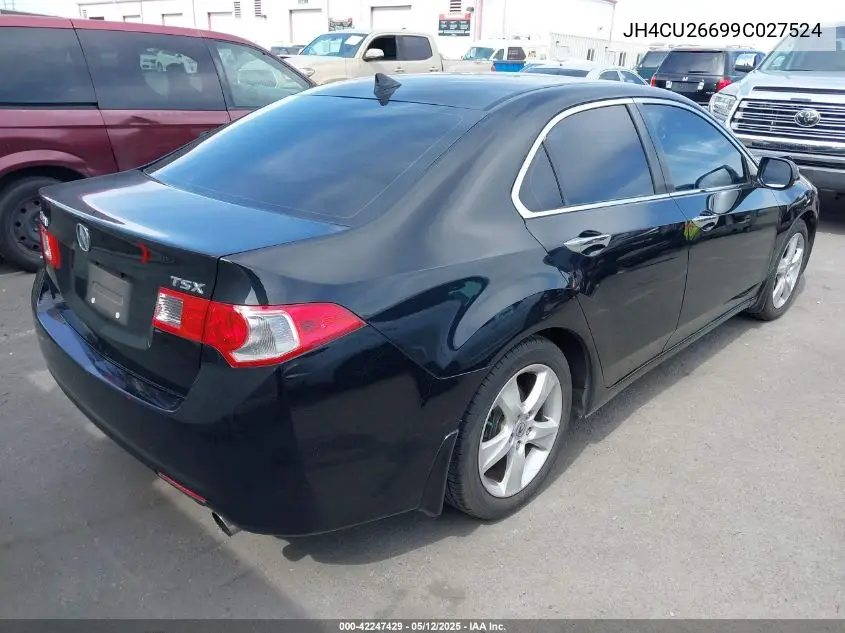 2009 Acura Tsx VIN: JH4CU26699C027524 Lot: 42247429