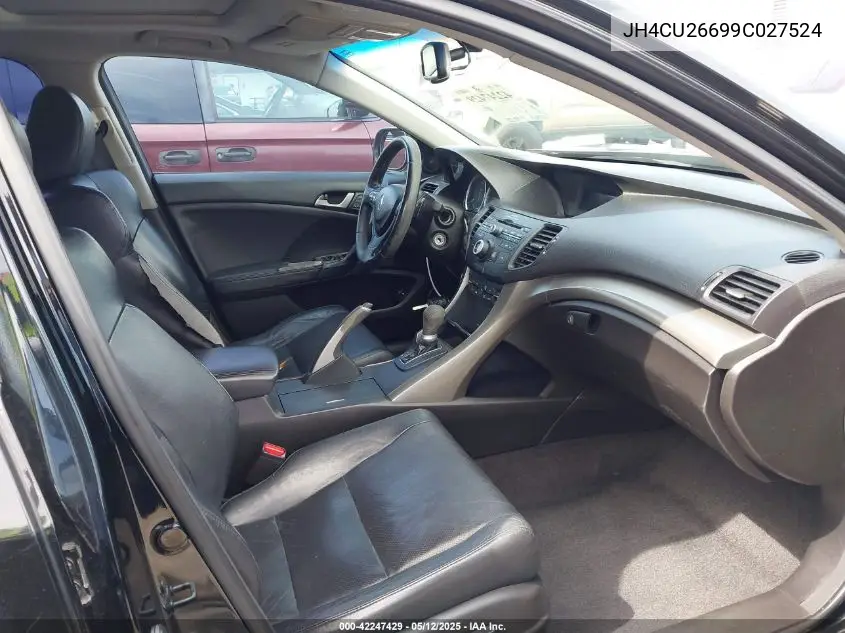 2009 Acura Tsx VIN: JH4CU26699C027524 Lot: 42247429