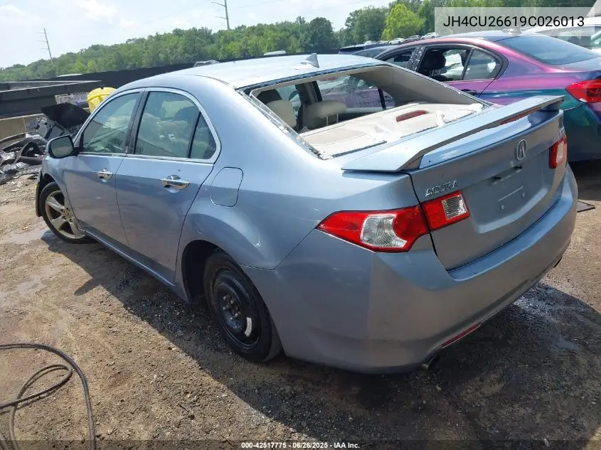 2009 Acura Tsx VIN: JH4CU26619C026013 Lot: 42517775