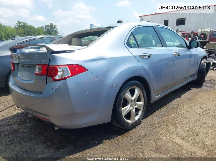 2009 Acura Tsx VIN: JH4CU26619C026013 Lot: 42517775
