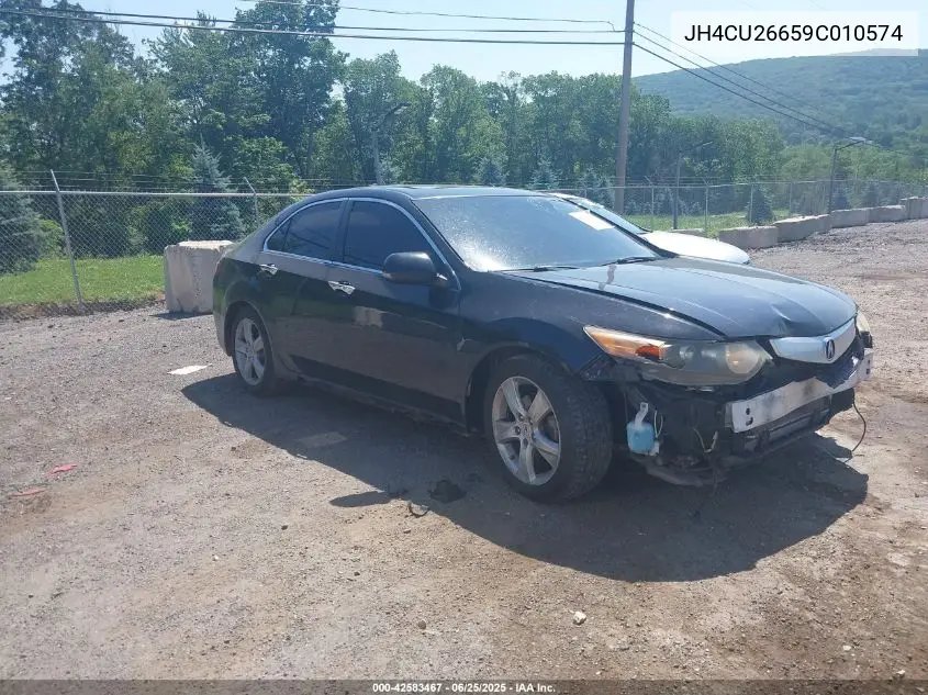 2009 Acura Tsx VIN: JH4CU26659C010574 Lot: 42583467