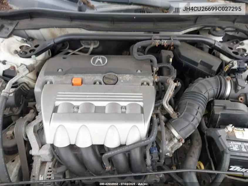 2009 Acura Tsx VIN: JH4CU26699C027295 Lot: 42655958
