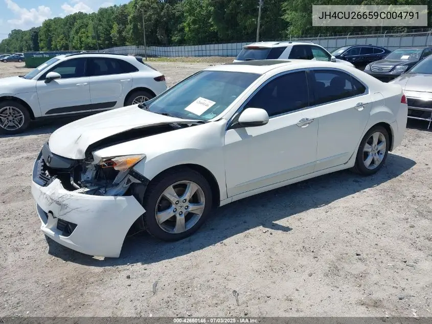 2009 Acura Tsx VIN: JH4CU26659C004791 Lot: 42660146