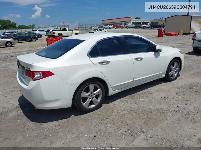 2009 Acura Tsx VIN: JH4CU26659C004791 Lot: 42660146