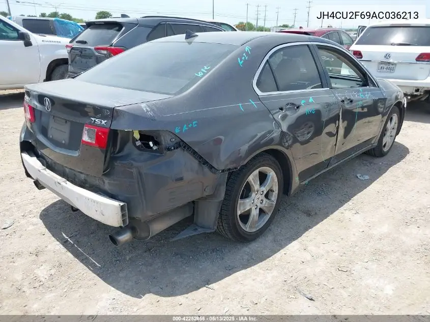 2010 Acura Tsx 2.4 VIN: JH4CU2F69AC036213 Lot: 42252656