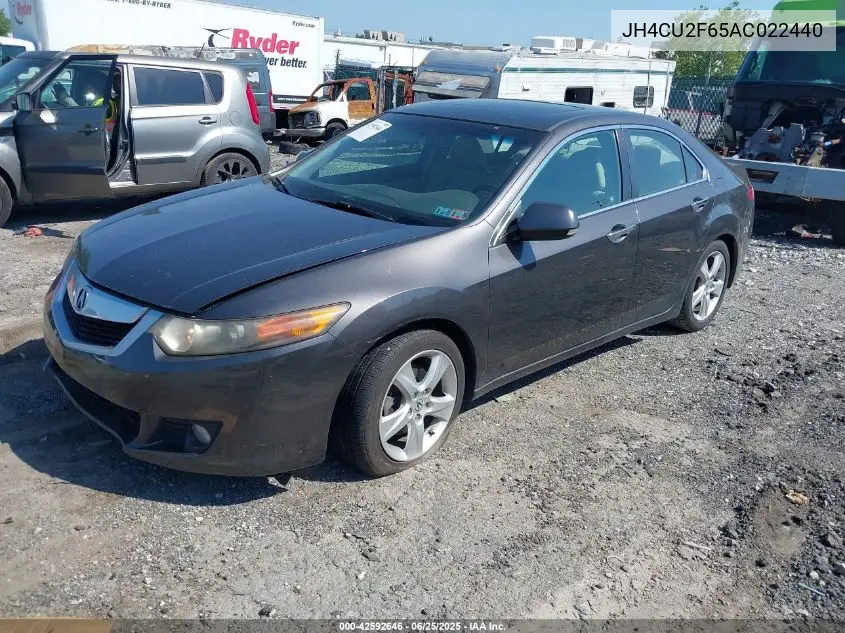 2010 Acura Tsx 2.4 VIN: JH4CU2F65AC022440 Lot: 42592646