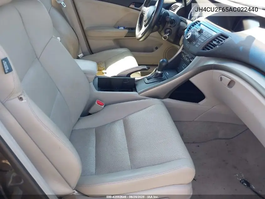 2010 Acura Tsx 2.4 VIN: JH4CU2F65AC022440 Lot: 42592646
