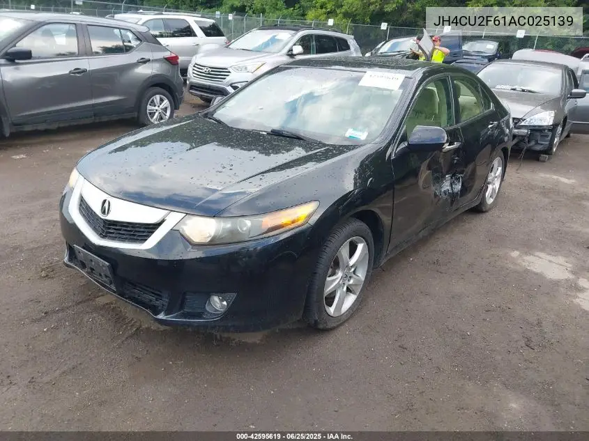 2010 Acura Tsx 2.4 VIN: JH4CU2F61AC025139 Lot: 42595619