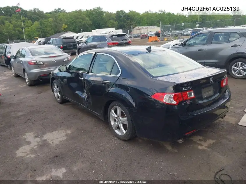 2010 Acura Tsx 2.4 VIN: JH4CU2F61AC025139 Lot: 42595619