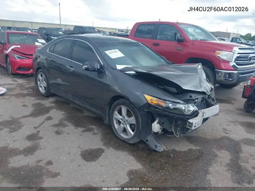 2010 Acura Tsx VIN: JH4CU2F60AC012026 Lot: 42595857