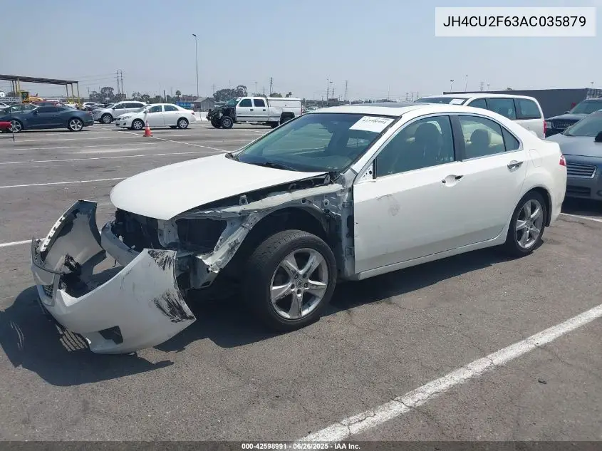 2010 Acura Tsx 2.4 VIN: JH4CU2F63AC035879 Lot: 42598991