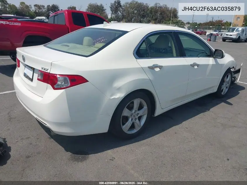 2010 Acura Tsx 2.4 VIN: JH4CU2F63AC035879 Lot: 42598991