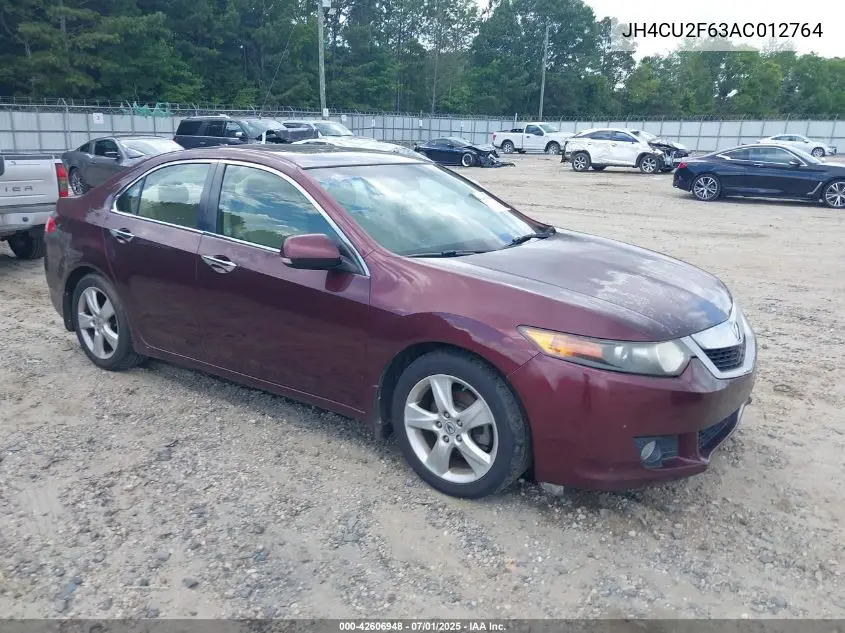 2010 Acura Tsx 2.4 VIN: JH4CU2F63AC012764 Lot: 42606948
