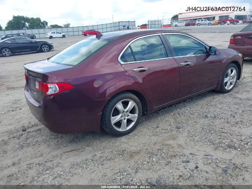 2010 Acura Tsx 2.4 VIN: JH4CU2F63AC012764 Lot: 42606948