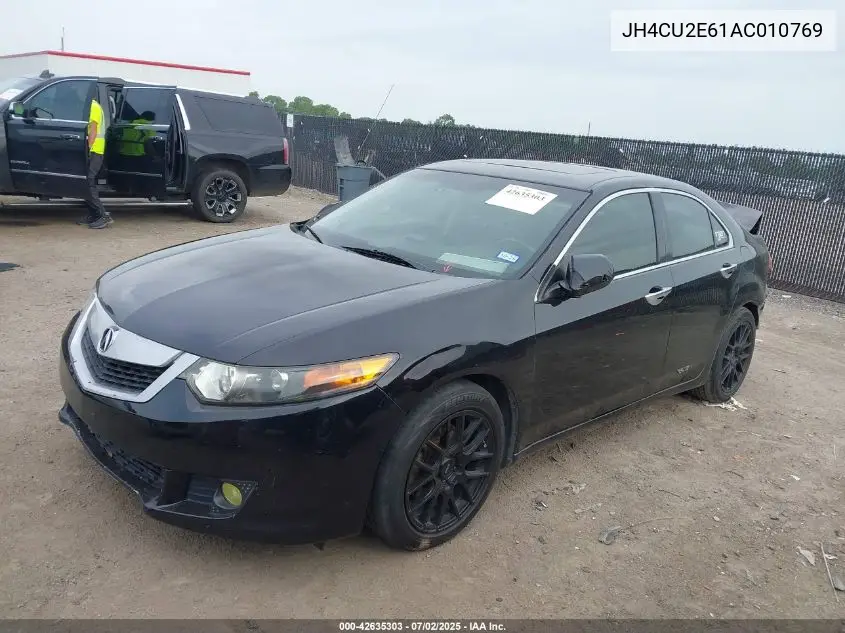 2010 Acura Tsx 2.4 VIN: JH4CU2E61AC010769 Lot: 42635303