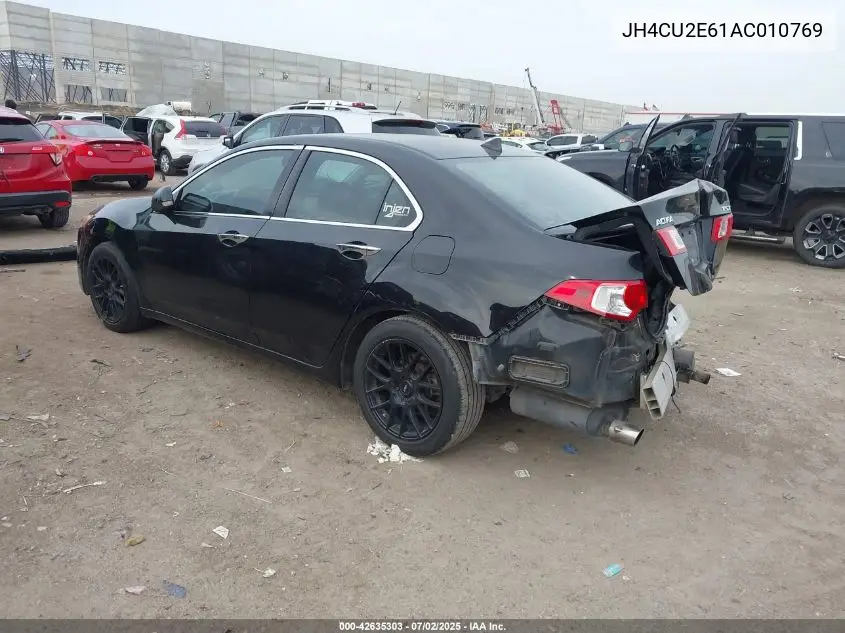 2010 Acura Tsx 2.4 VIN: JH4CU2E61AC010769 Lot: 42635303
