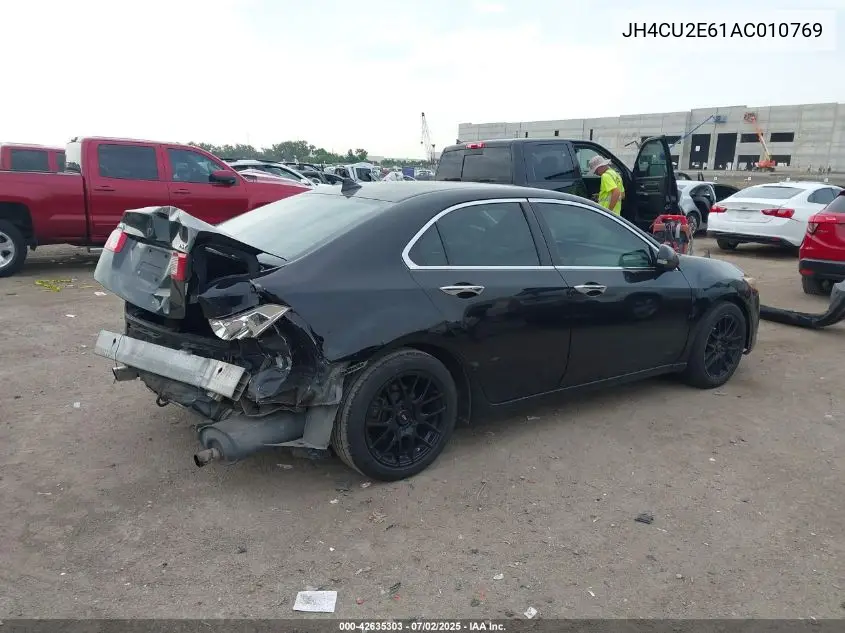 2010 Acura Tsx 2.4 VIN: JH4CU2E61AC010769 Lot: 42635303