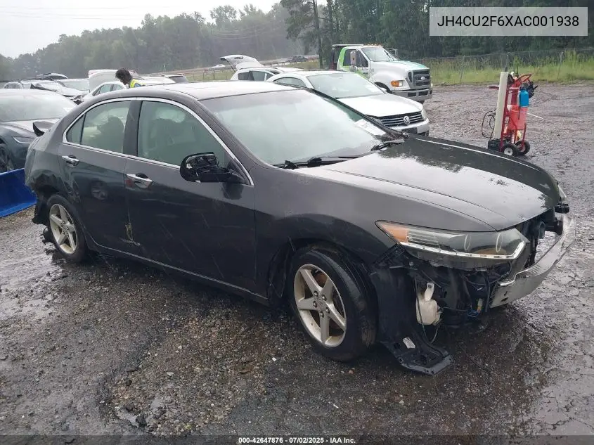 2010 Acura Tsx 2.4 VIN: JH4CU2F6XAC001938 Lot: 42647876