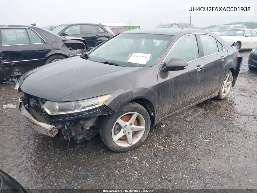 2010 Acura Tsx 2.4 VIN: JH4CU2F6XAC001938 Lot: 42647876