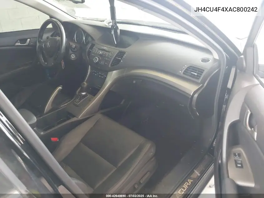 2010 Acura Tsx 3.5 VIN: JH4CU4F4XAC800242 Lot: 42648690