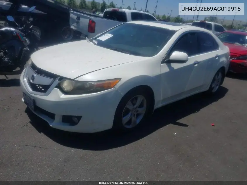 2010 Acura Tsx 2.4 VIN: JH4CU2E69AC019915 Lot: 42777314